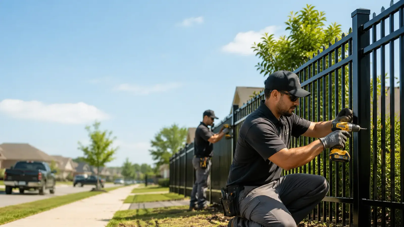 Metal Fence Installation in Newton, NC
